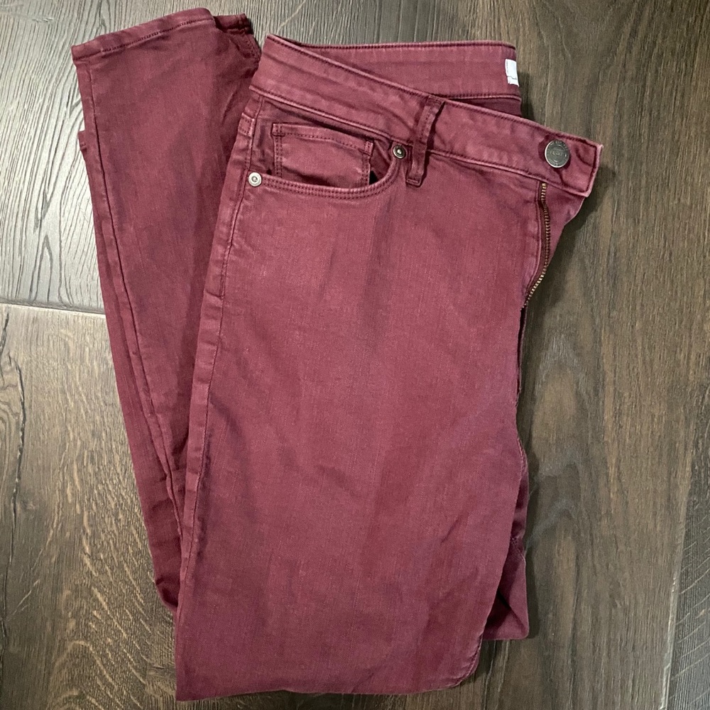 Curvy high waist skinny ankle jeans